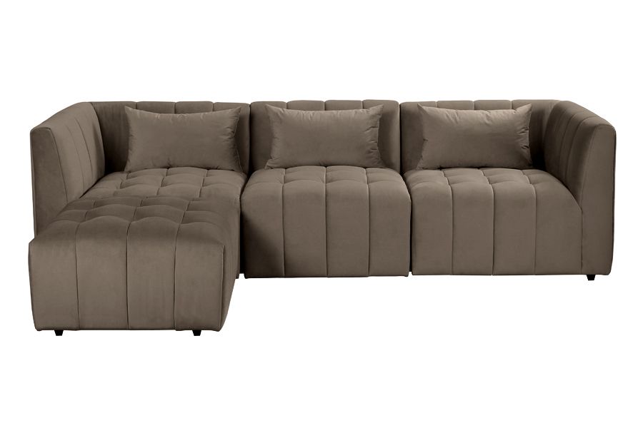 Essen Three Seat Corner Sofa – Carbon - Image #0