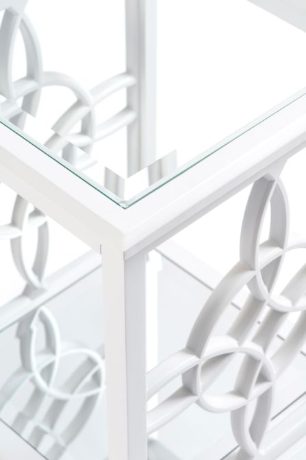Etienne Table d'appoint – Blanc-view4