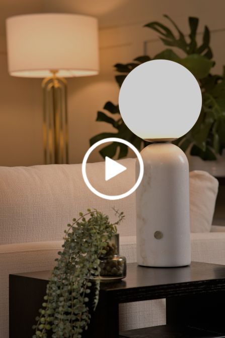 Filipe Marble Table Light-view4