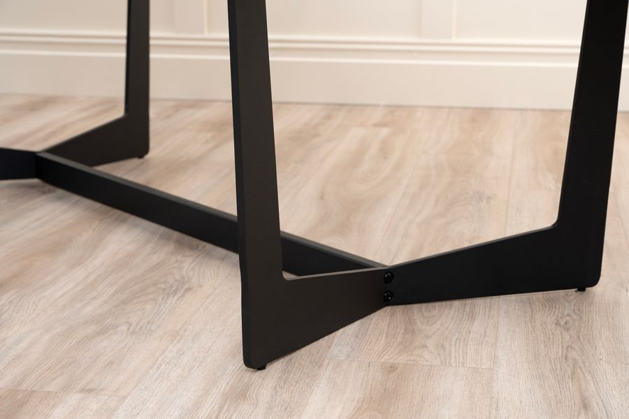 Finley Extending Dining Table and 6 Hera Dining Chairs-view8