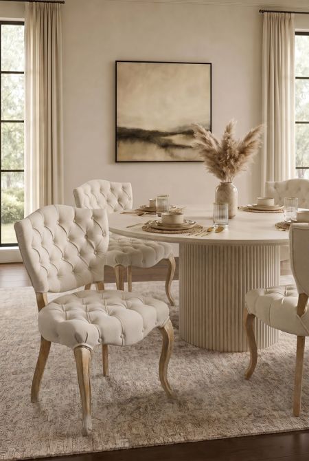 Francois Limed Oak French Chair-view3