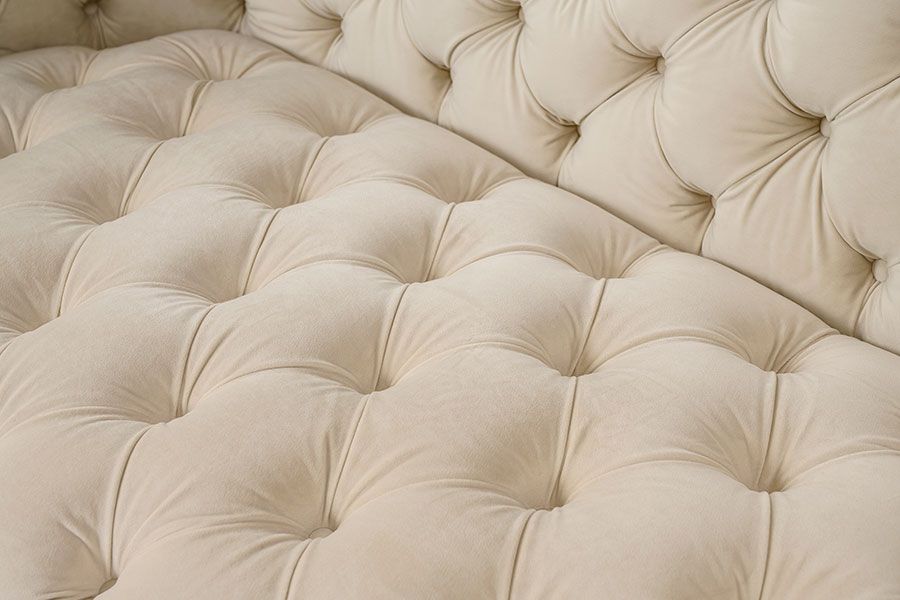 Frankfurt Canapé 2 places - Craie-view3