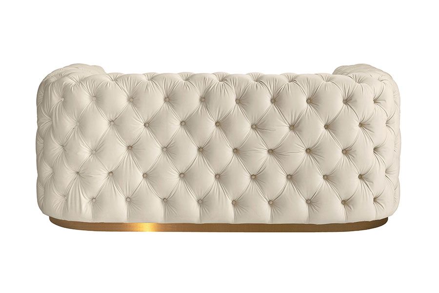 Frankfurt Canapé 2 places - Craie-view2