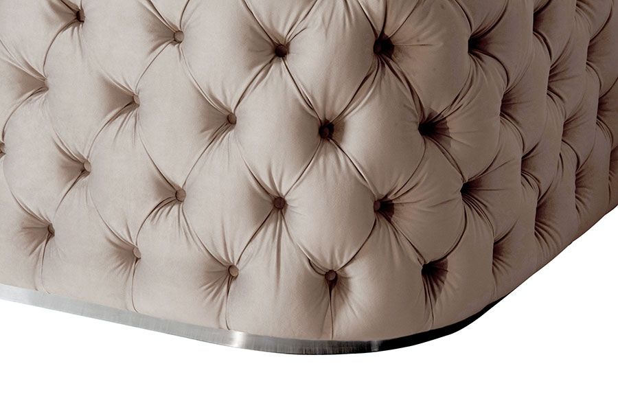 Frankfurt Three Seat Sofa – Taupe-view6