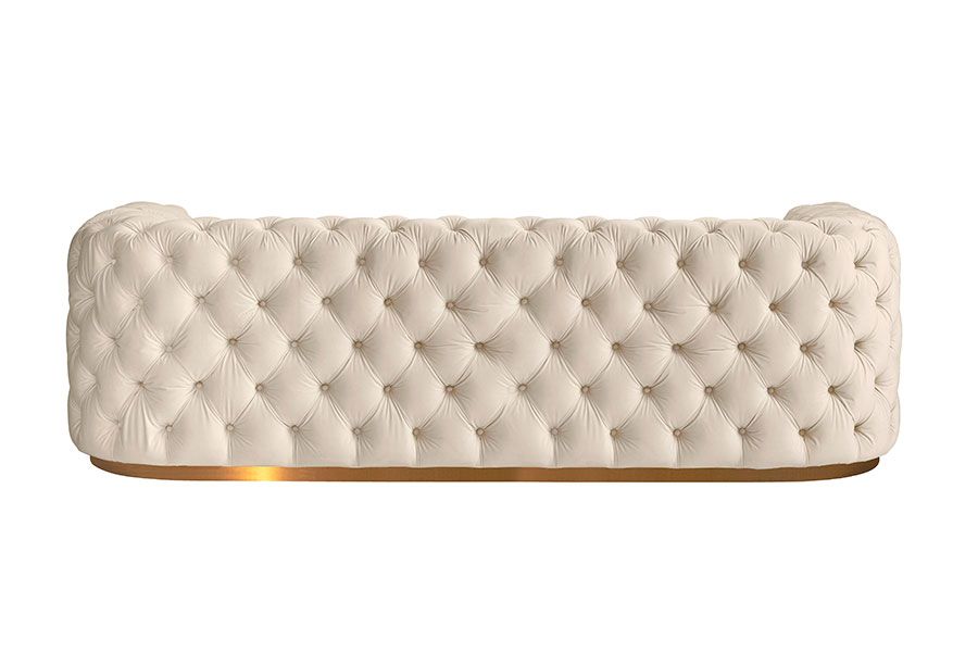 Frankfurt 3-zitsbank - Krijtwit -view2