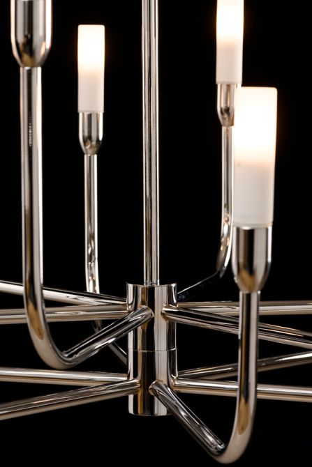 Gracia Suspension en chrome à 12 lampes-view4