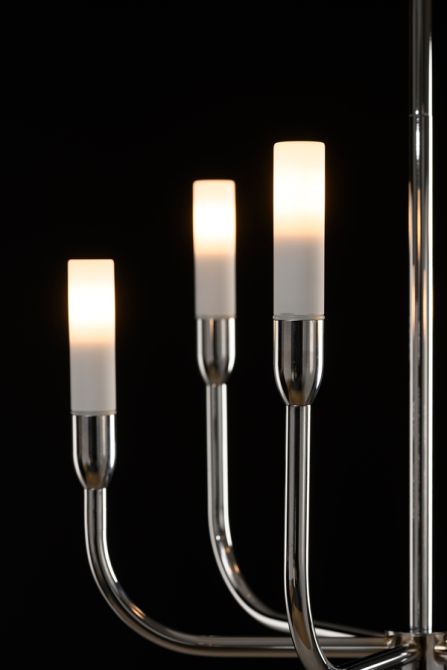 Gracia Hanglamp Chroom met 6 Lampen - Beeld #0