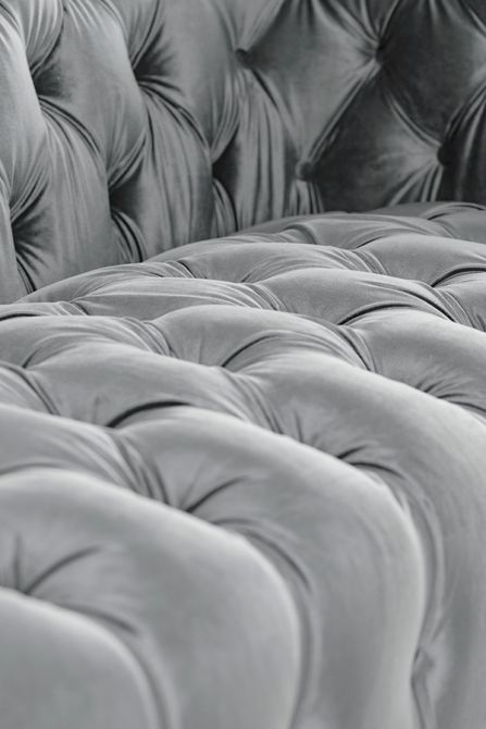 Grosvenor 2-Sitzer Sofa - Taubengrau - Silber-view5