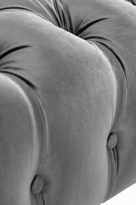 Grosvenor 2-Sitzer Sofa - Taubengrau - Silber-view6