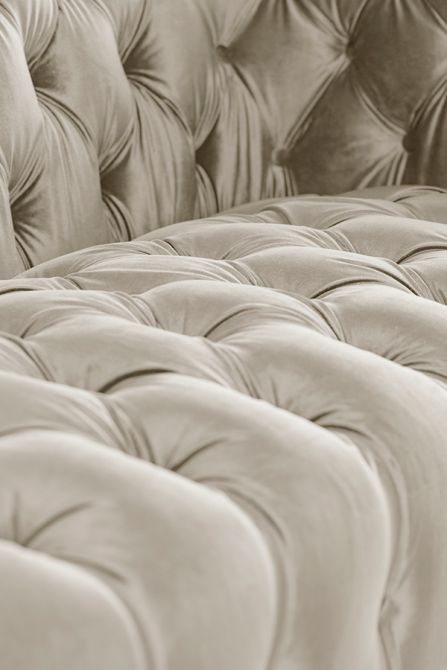 Grosvenor 2-Sitzer Sofa - Taupe - Silber-view7