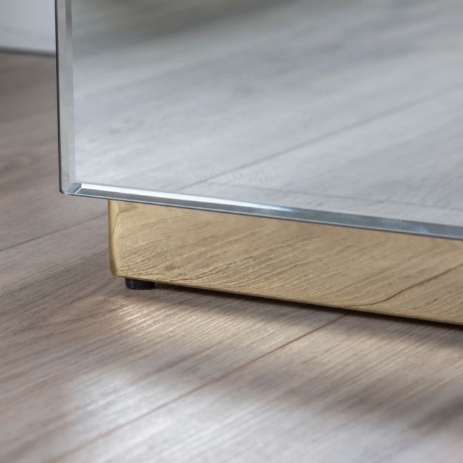 Harper Dressoir van Spiegelglas met Champagne Gouden Details-view5