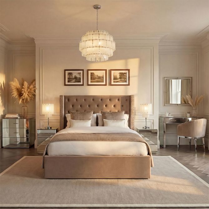 Veil Silver Chandelier-view3