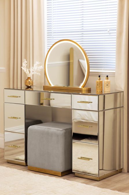 Harper Hocker- Taubengrau - Basis Messing-view2