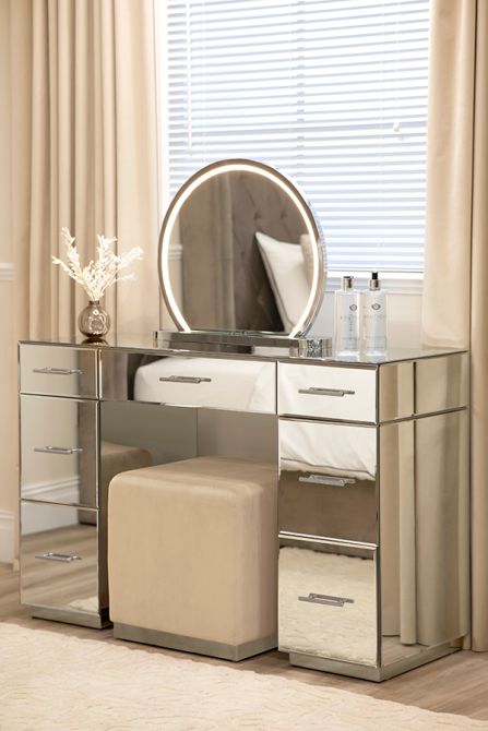 Harper Tabouret, base argent - Craie-view2