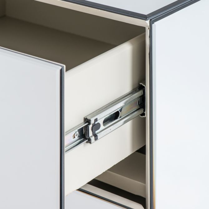 Harper Chiffonnier en miroir, détails argent-view3