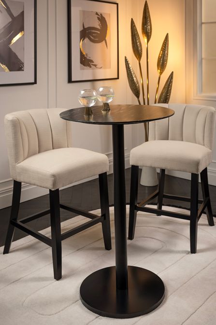 Hatfield Set de 2 tabourets de comptoir - Limestone-view2
