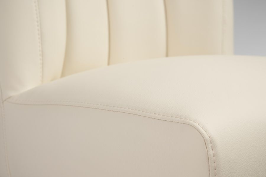 Hatfield Set de 2 tabourets de comptoir - Faux Cuir Beige-view7