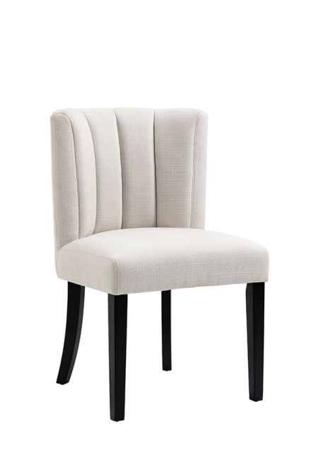 Rocco Black Dining Table and 6 Hatfield Calico Chairs-view4