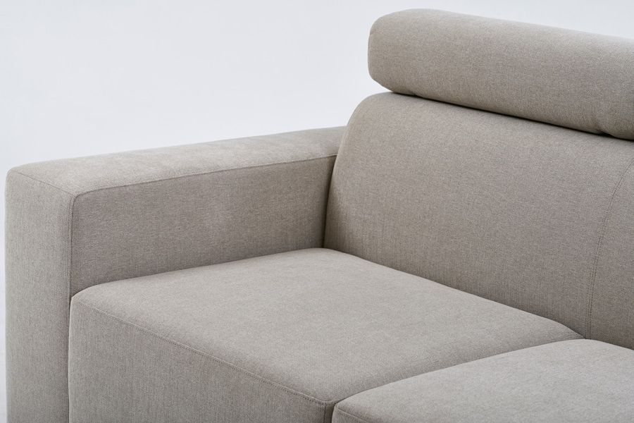 Heather Right hand Corner Sofa - Taupe -view6