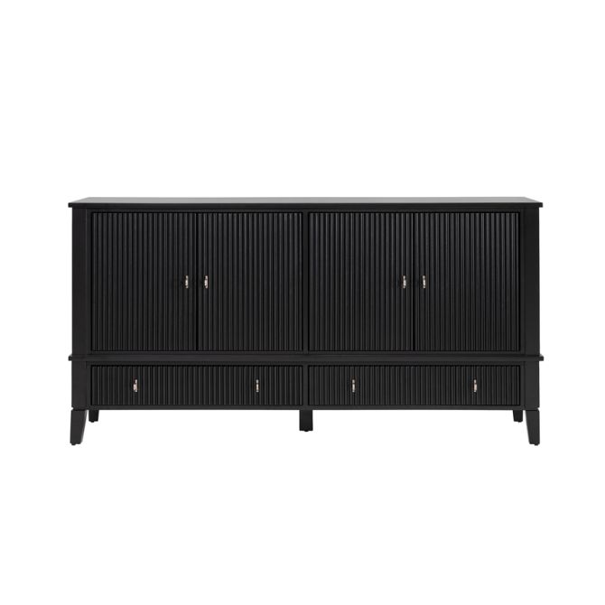 Heidi Sideboard - Svart - Mässing/Silver -view5