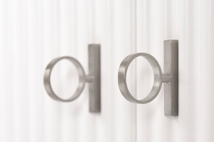 Heidi Dressoir Wit - Messing/Zilver-view6