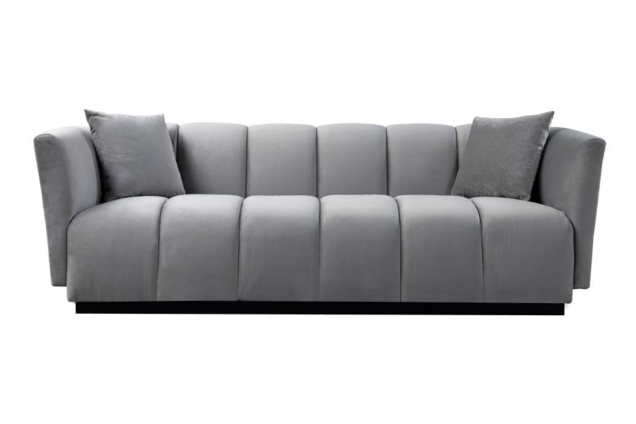 Herbie 3-Sitzer Sofa - Taubengrau - Bild #0