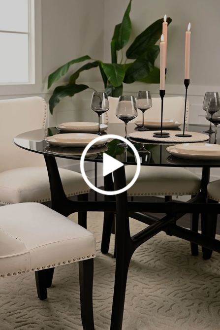 Hexapod Esstisch – Schwarz-view6