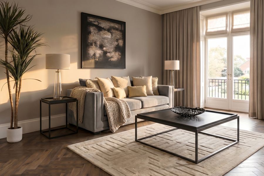 Holburn - Sofá de dos plazas - Gris paloma-view2