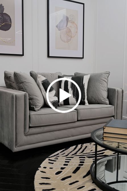 Holburn two Seat Sofa  – Dove Grey-view3