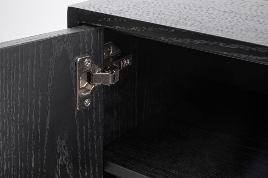 Inga Black Oak Floating Sideboard -view7