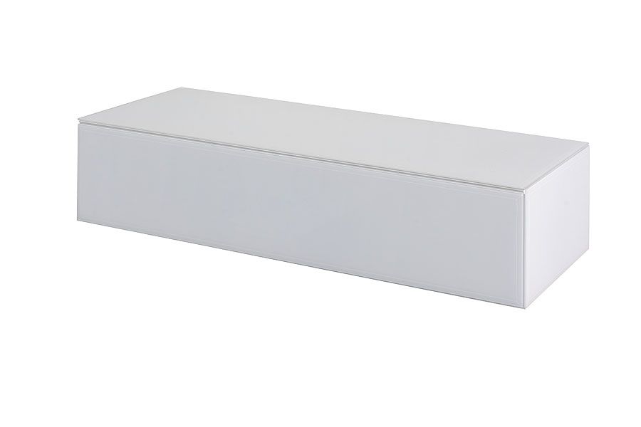 (ID:37471) INGA WHITE GLASS CONSOLE TOUGHENED-view2