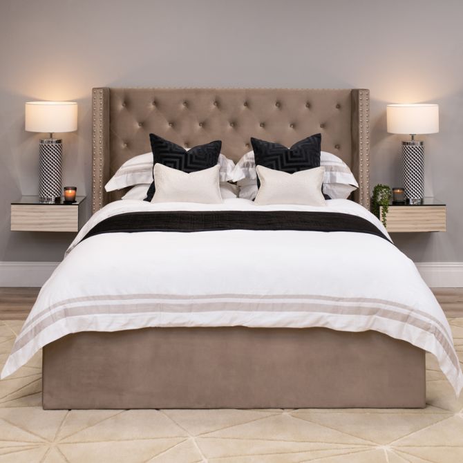 Byron Storage Bed Taupe - Image #0