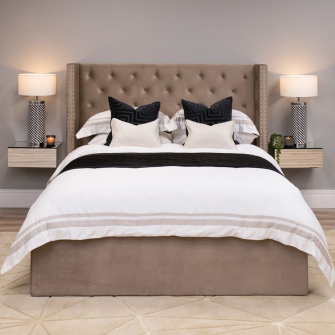 Byron Storage Bed Taupe-view4