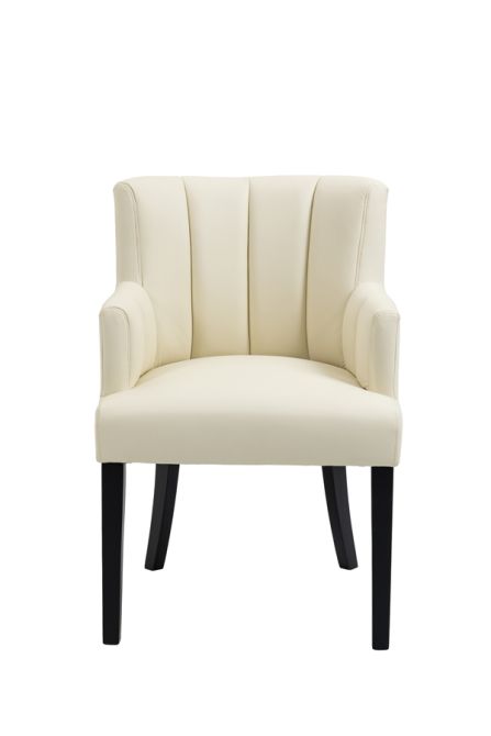 Hatfield Poltroncina - Pelle Crema PU-view2