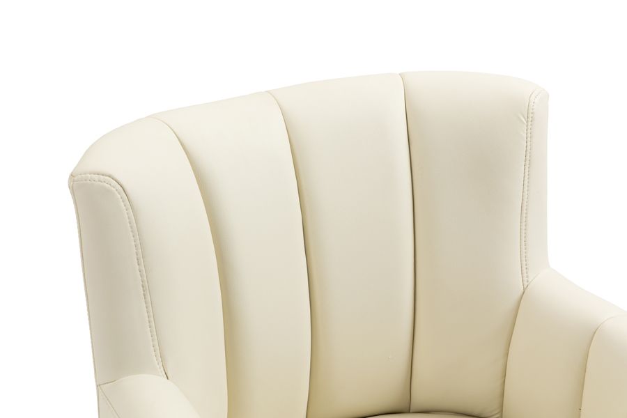Hatfield Poltroncina - Pelle Crema PU-view7