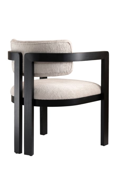 Brewster 6-8 Seat Black Dining Table and 6 Jolie Dining Chairs-view6