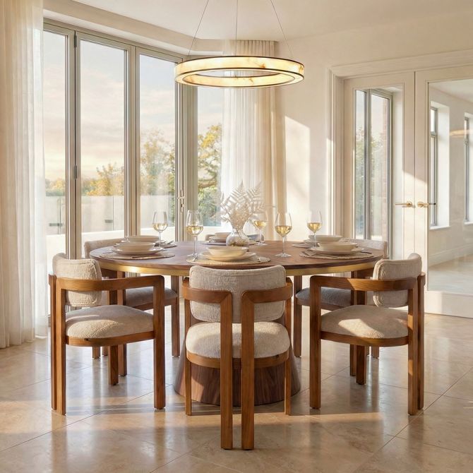 Jolie Sedia da pranzo - Talpa chiaro - Castagno-view3