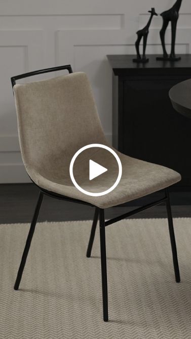 Set van 2 Kai Eetkamerstoelen Sable-view4