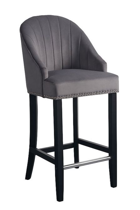 Kariss Bar stool - Smoke Grey - Image #0