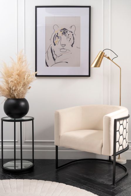 Wandbilder - Wild Gold No.2 - Schwarzer Rahmen-view2