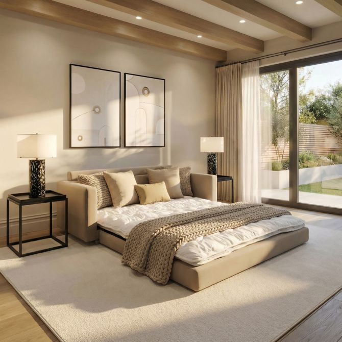 Kobe Sofá cama - Topo-view3