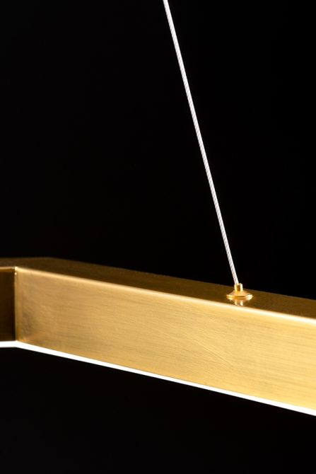 Alveare Suspension LED en laiton-view4