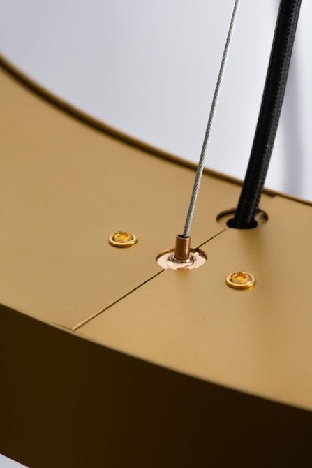 Barrington Ljuskrona - Mässing-view3