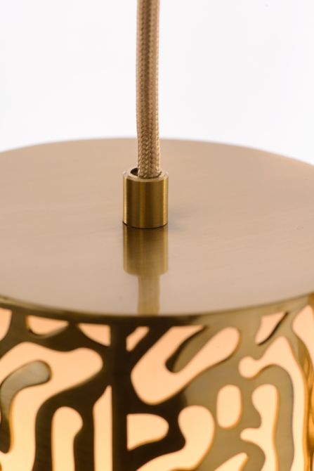 Moray Lámpara Colgante con Cinco Luces Latón-view7