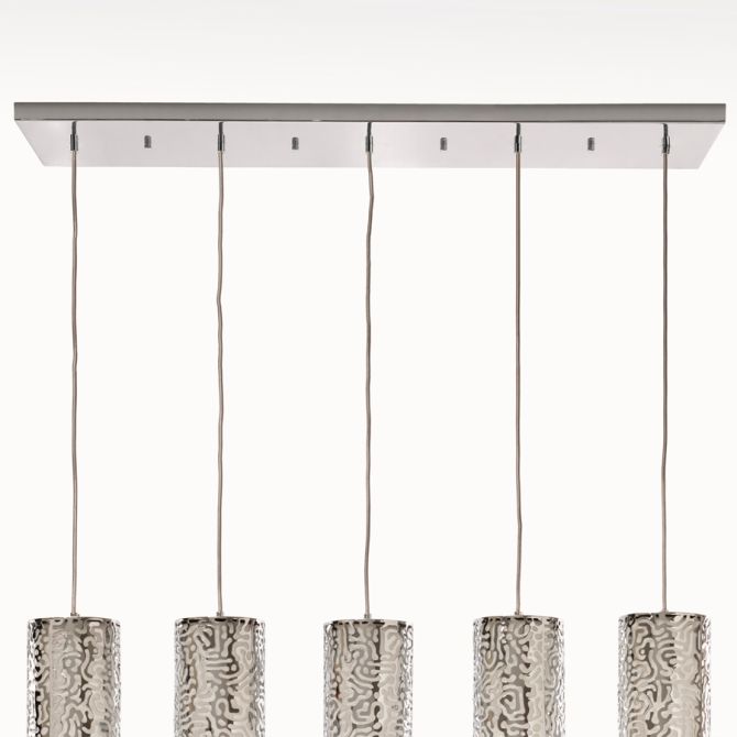 Moray Pendellampa med 5 Lampor - Krom-view7