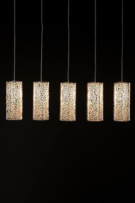 Moray Pendellampa med 5 Lampor - Krom-view6