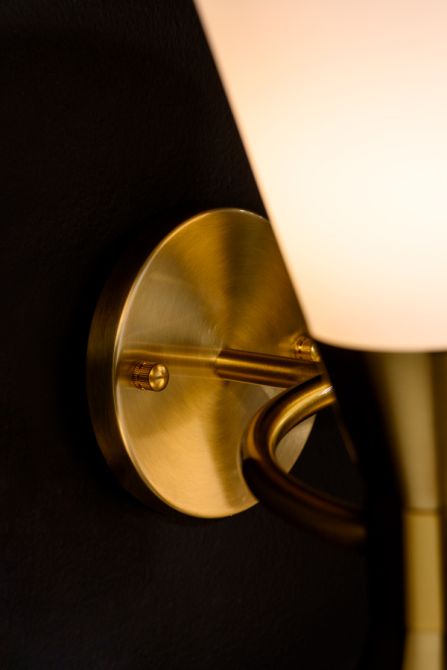 Camille Double Wall Light Brass-view4