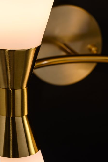 Camille Double Wall Light Brass-view5