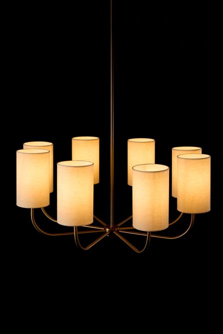 Cabriel 8 Light Chandelier-view2