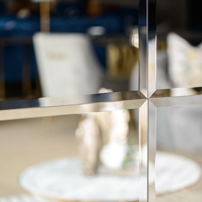 Confezione di grandi Piastrelle rettangolari da parete a Specchio-view3